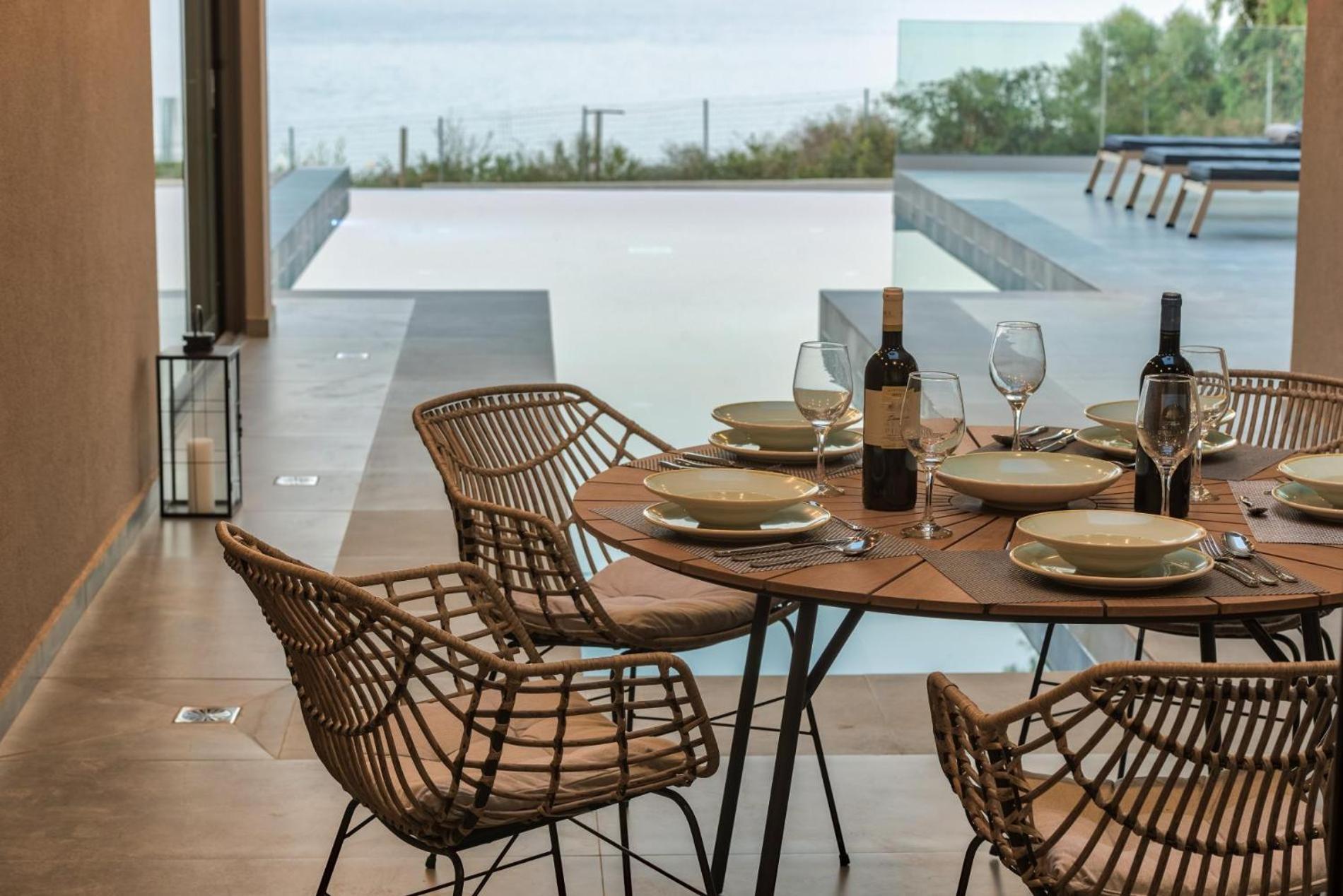 Luxury Villa Mon I Vassilikos Василикос Экстерьер фото