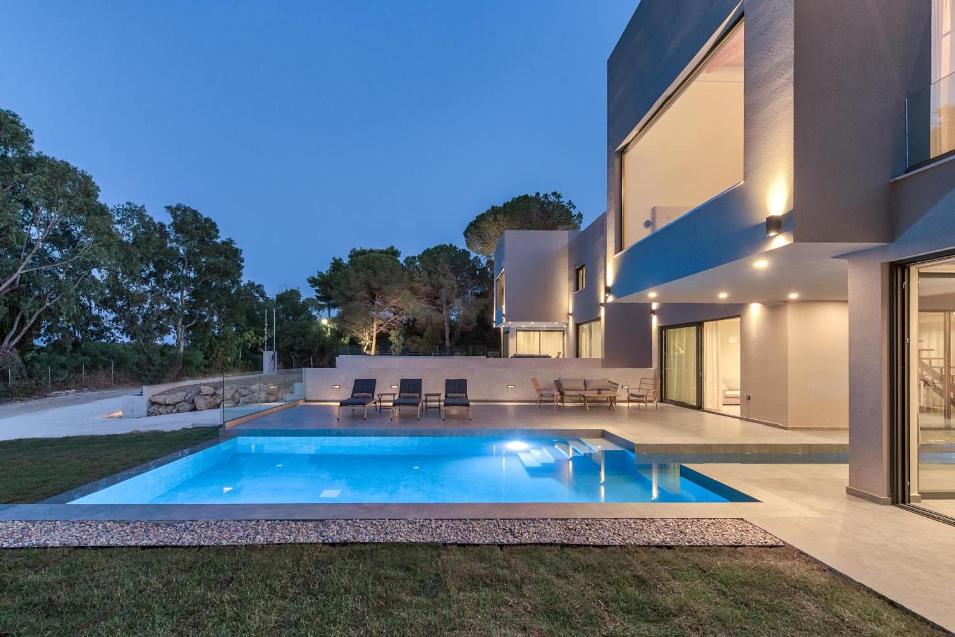 Luxury Villa Mon I Vassilikos Василикос Экстерьер фото