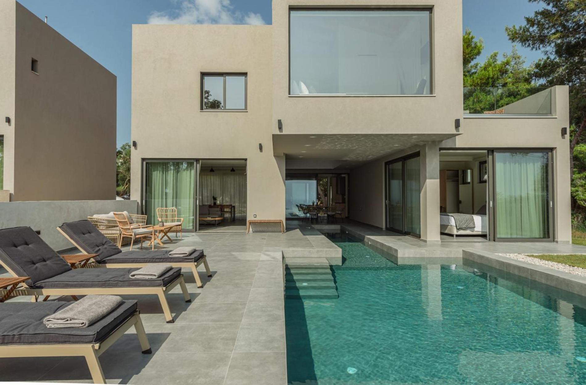 Luxury Villa Mon I Vassilikos Василикос Экстерьер фото