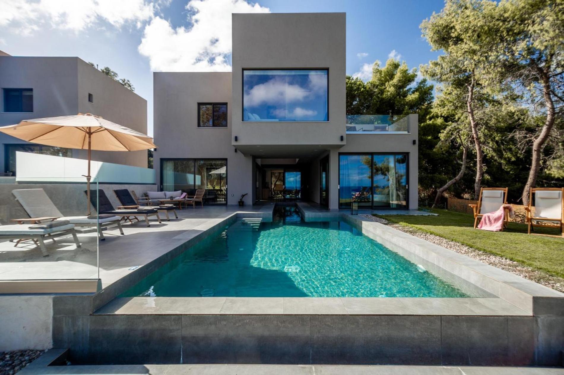 Luxury Villa Mon I Vassilikos Василикос Экстерьер фото